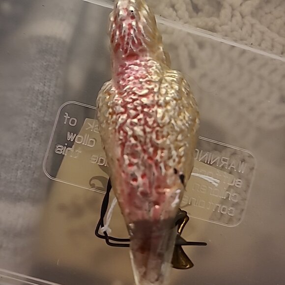 1900s Antique Large German Clip On Bird / Cockatiel...